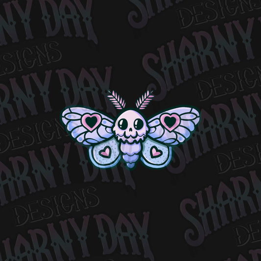 Kawaii Death Moth non-exclusive PNG - Bundle of 4