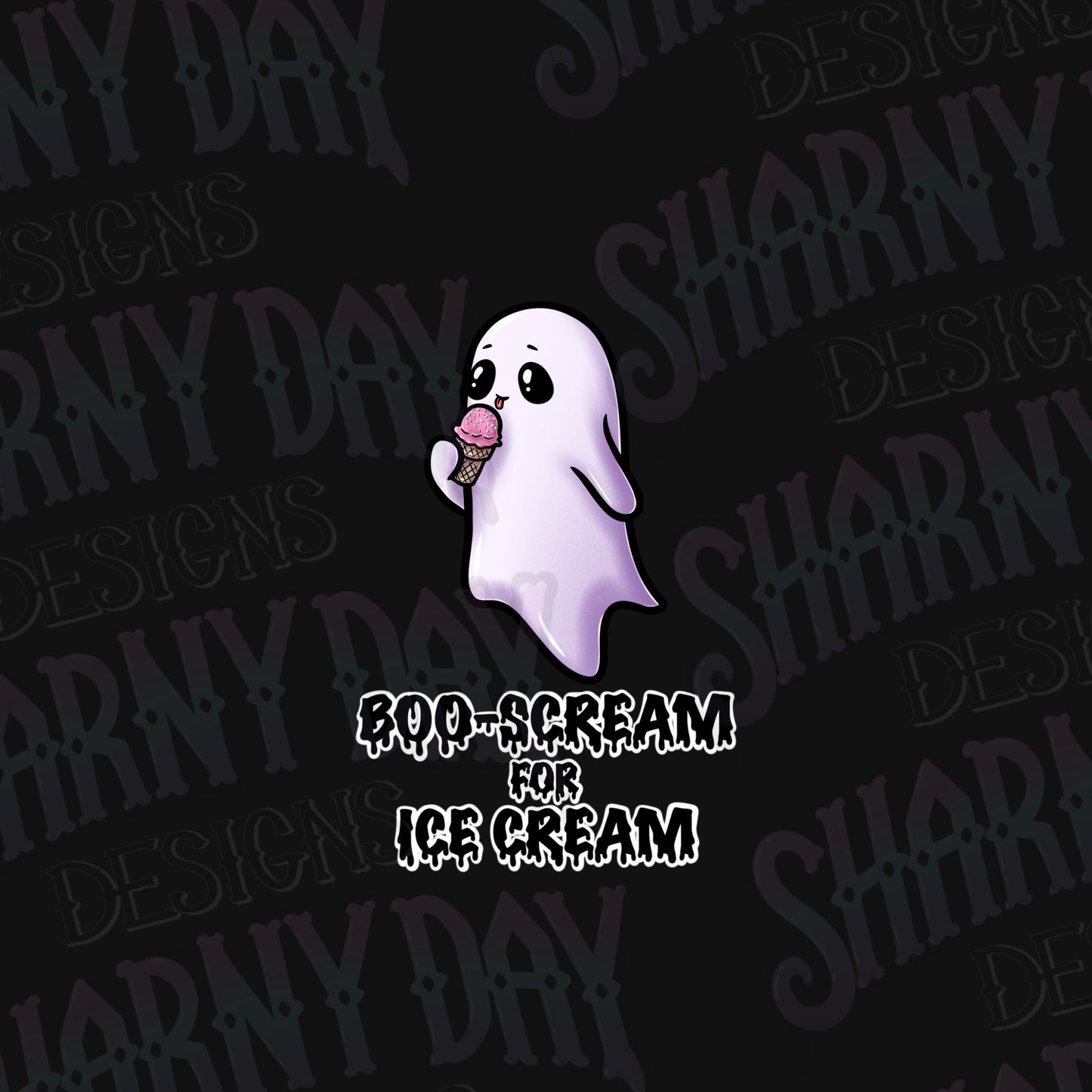 Boo-Scream for Ice Cream non-exclusive PNG
