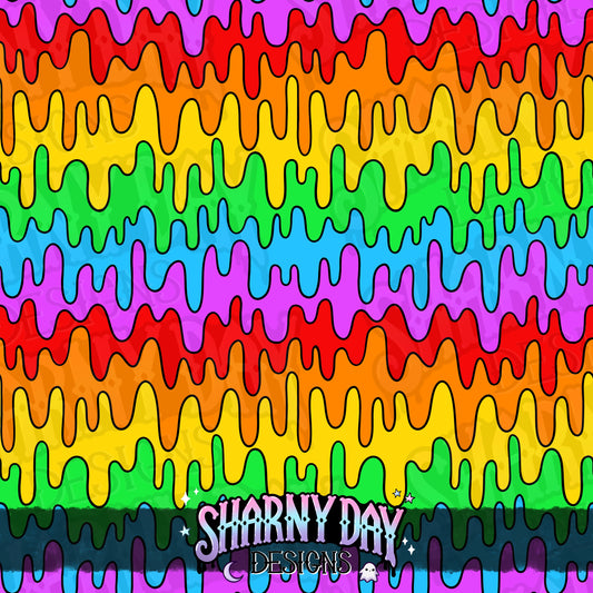 HEXTOBER - Slime (liquid) - non-exclusive Seamless Pattern Design (bundle available separately)