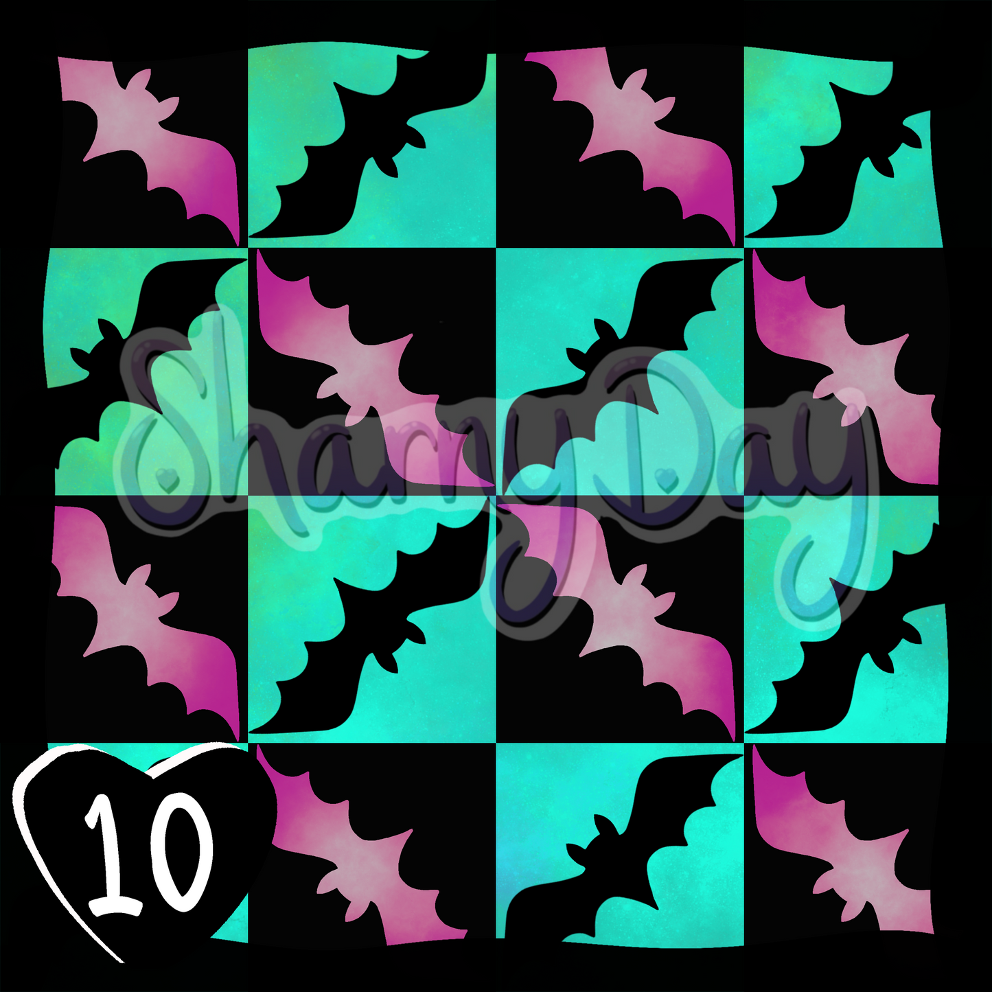 Check out these Bats Exclusive Seamless Pattern