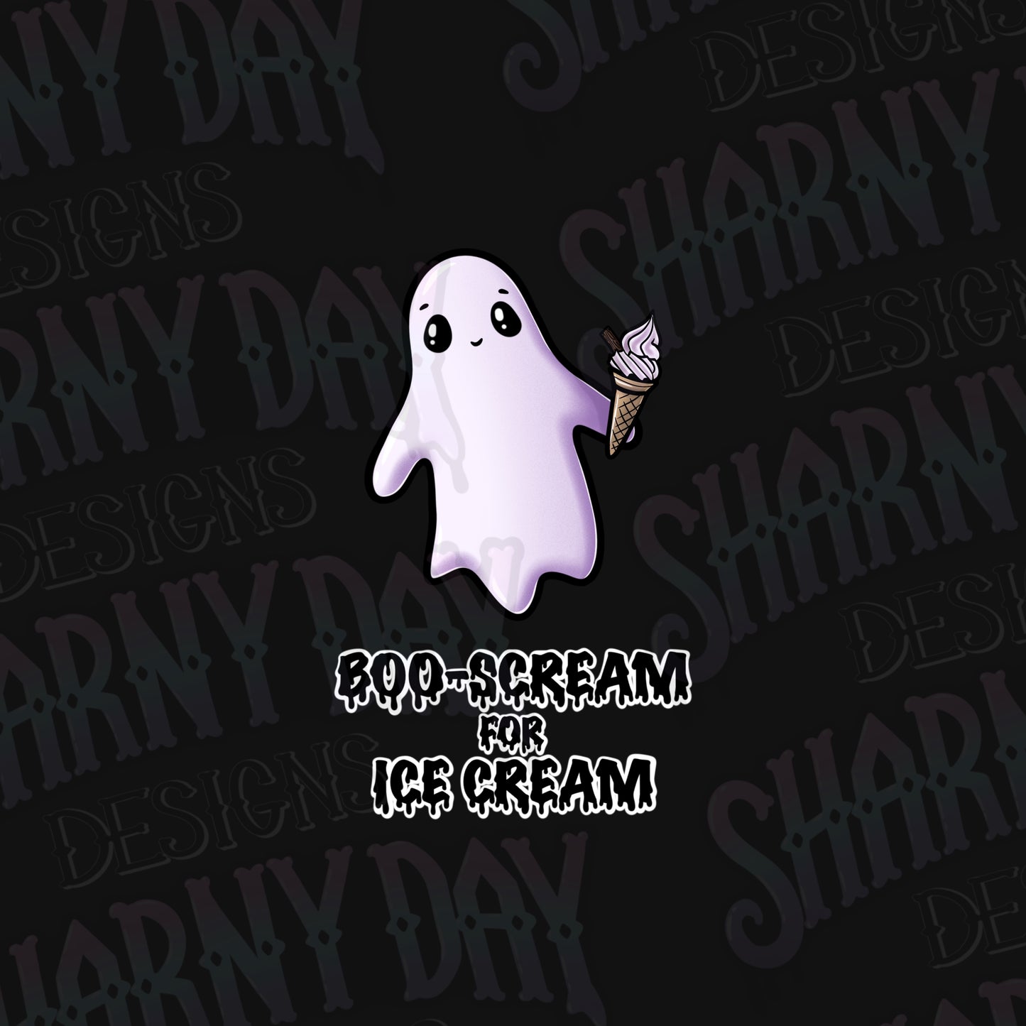 Boo-Scream for Ice Cream non-exclusive PNG