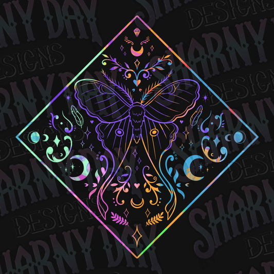 Luna Moth Lines non-exclusive PNG