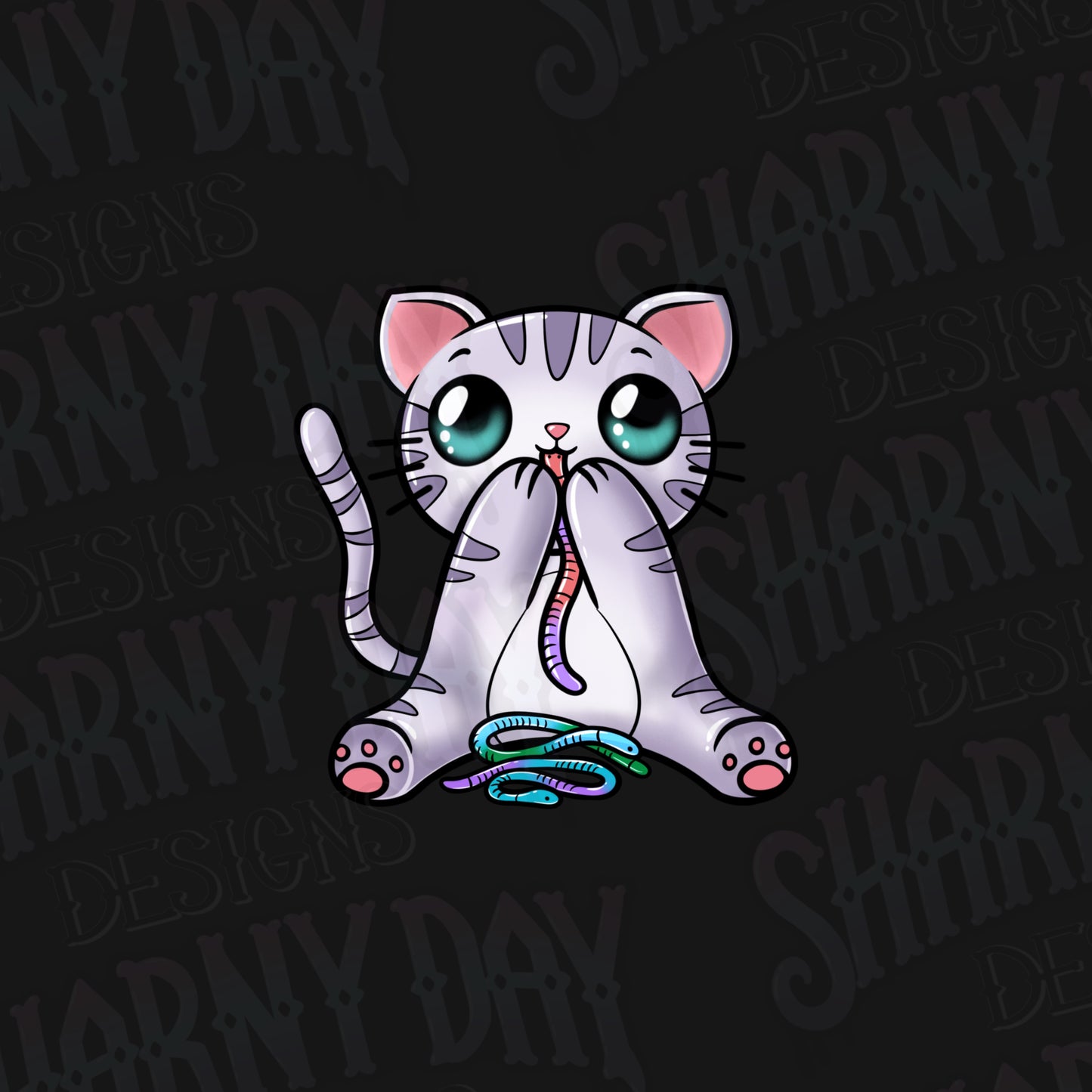 Candy Eating Kittens non-exclusive PNG