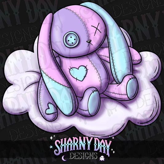 Sleepy Plushie Bunny Sub non-exclusive PNG