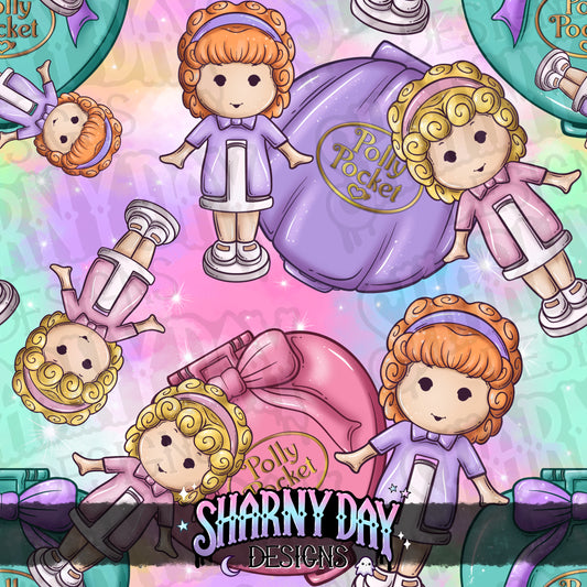 Pocket Life Dolly Limited Seamless Pattern (plus 1 non-exclusive)