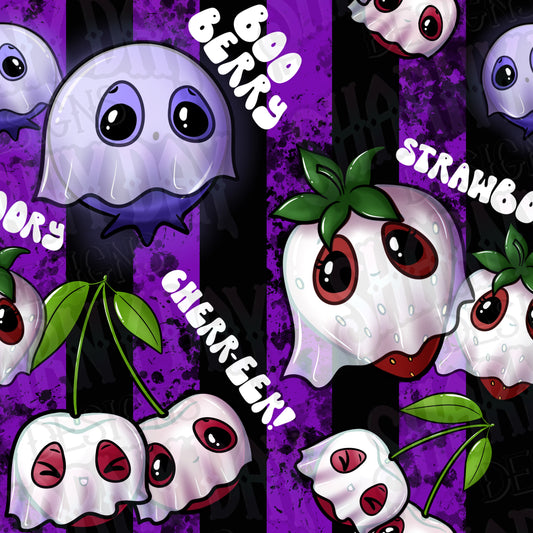 Fruity Boos Exclusive Seamless Pattern Design