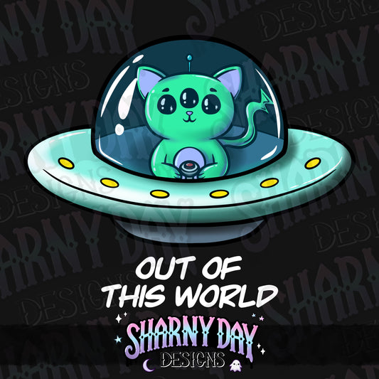 Alien Kitties non-exclusive PNG