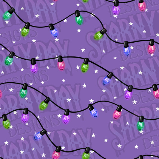 Festive Lights Co Ord non-exclusive Seamless Pattern Design