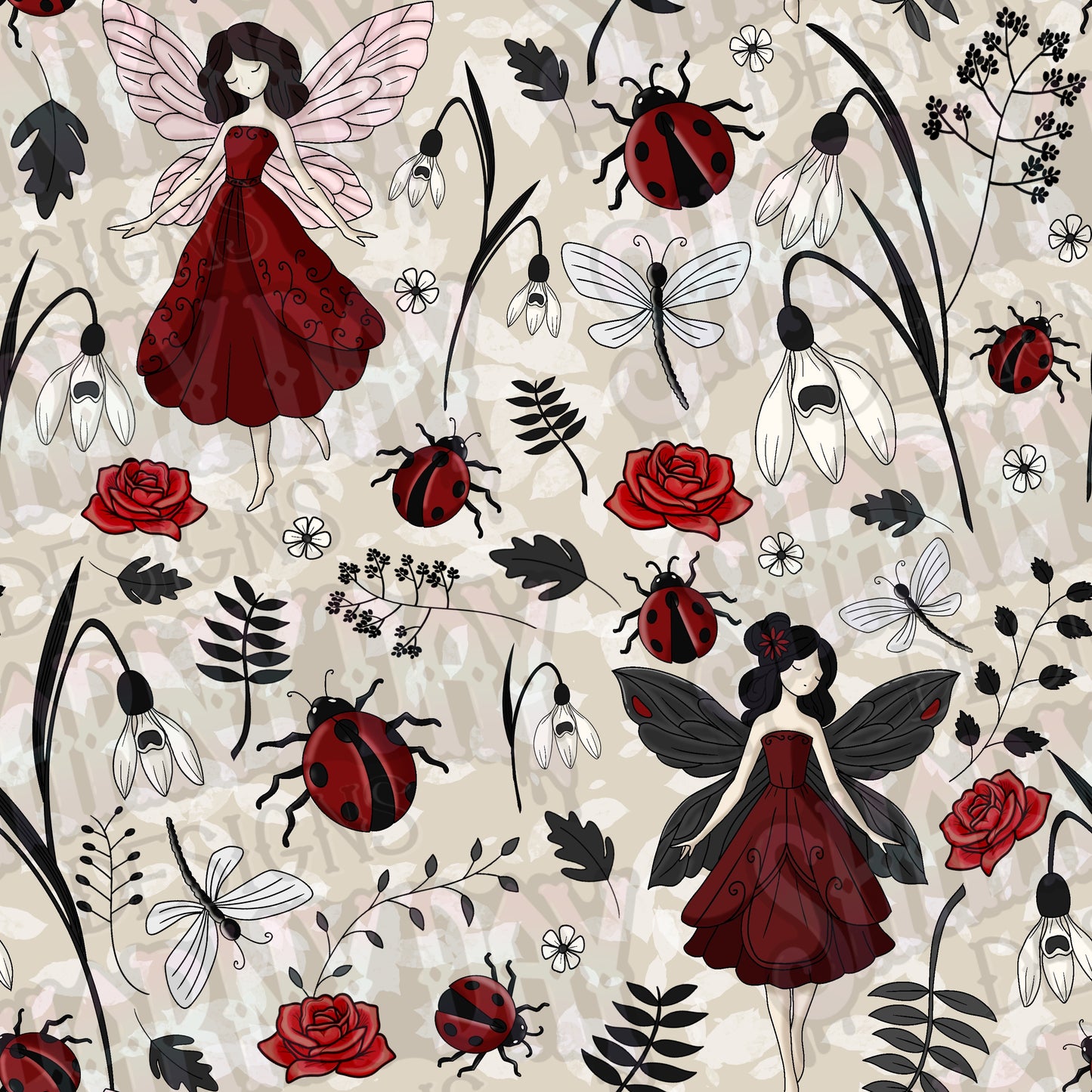 Mo’s Garden Exclusive Seamless Pattern