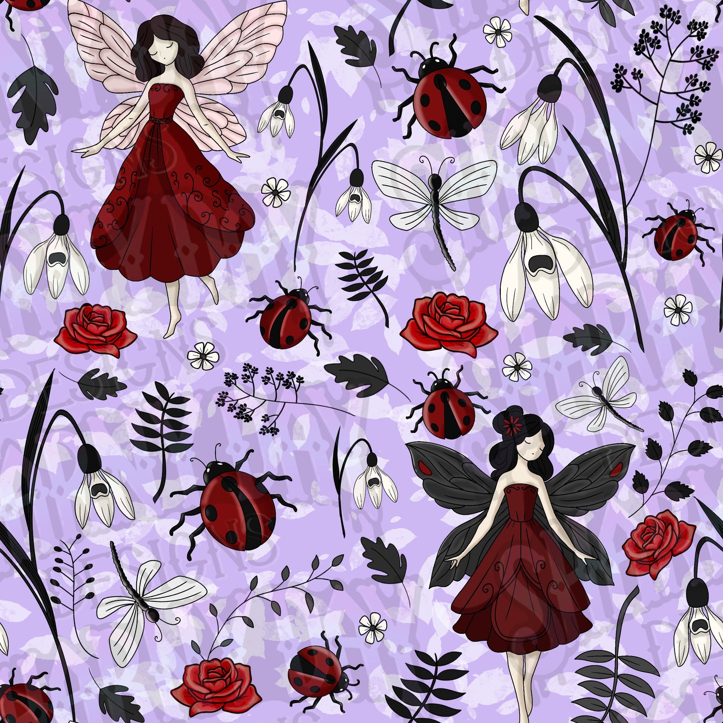 Mo’s Garden Exclusive Seamless Pattern