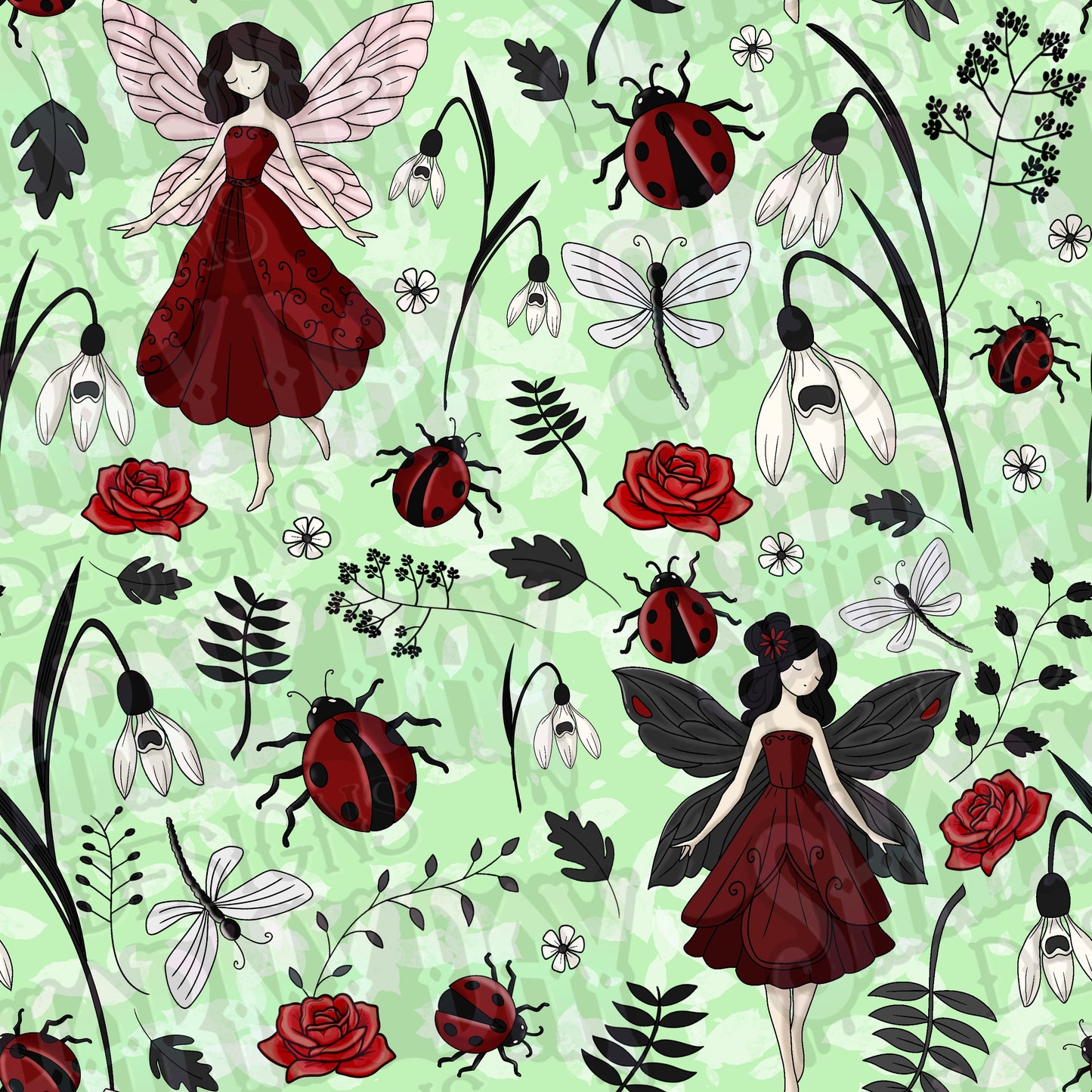 Mo’s Garden Exclusive Seamless Pattern