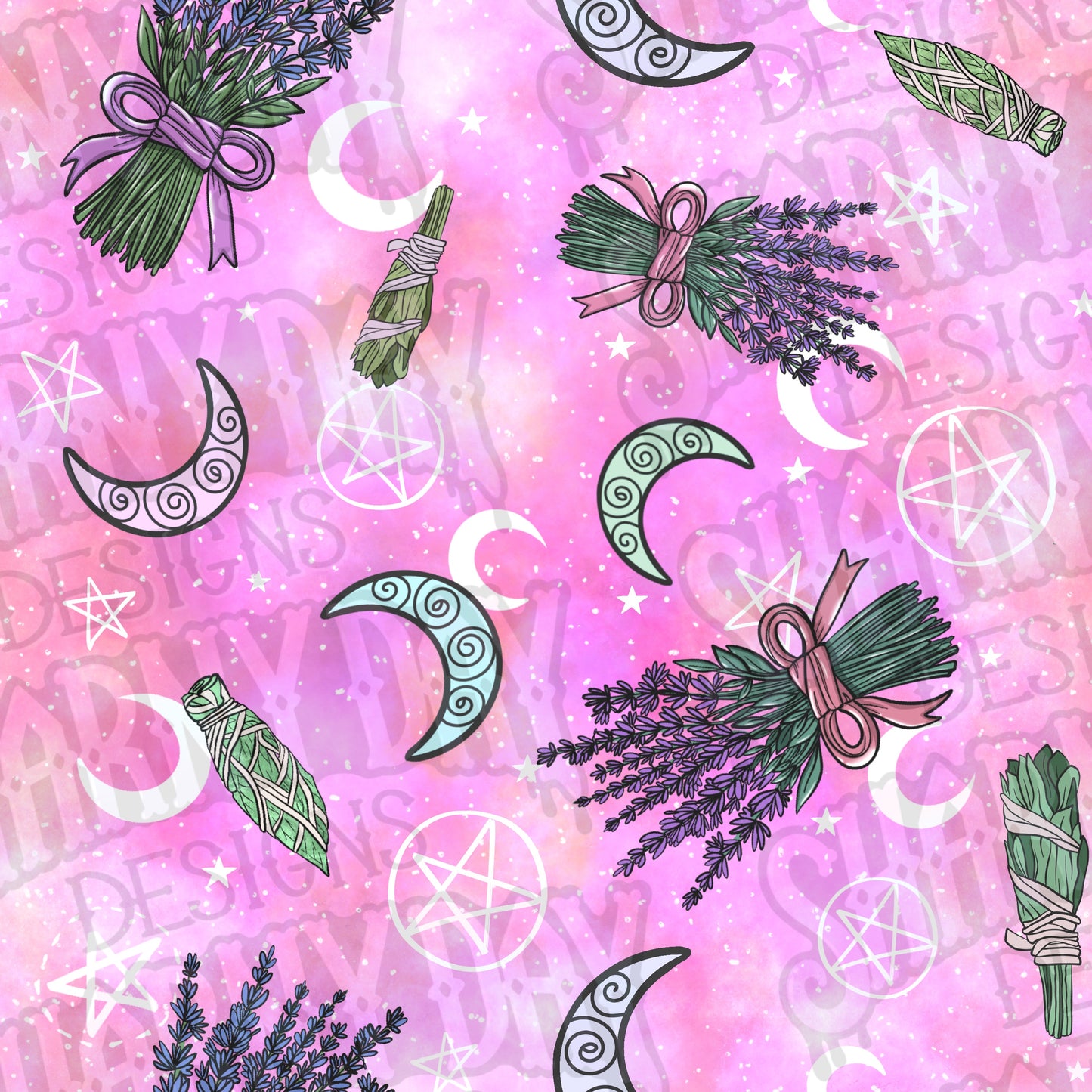 Harvest Moon Exclusive Seamless Pattern