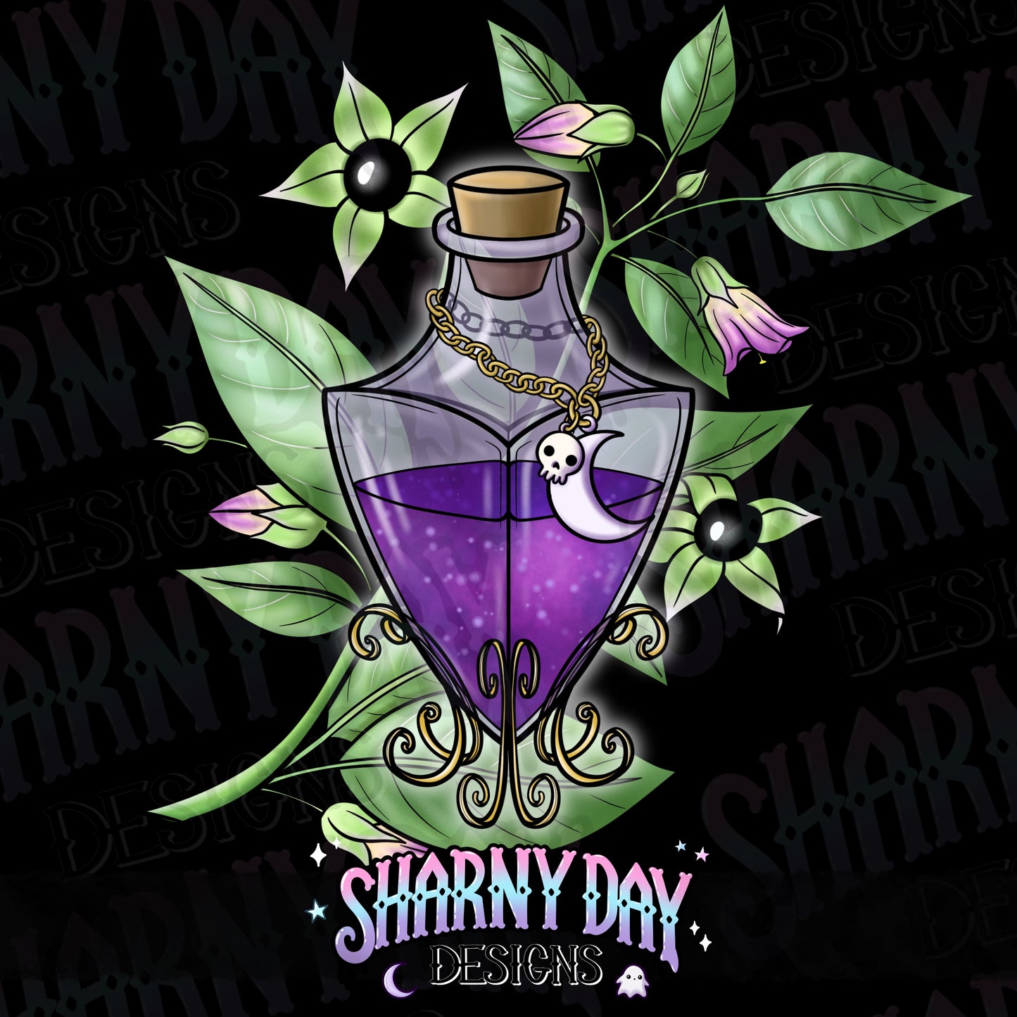 HEXTOBER - Belladonna non-exclusive PNG