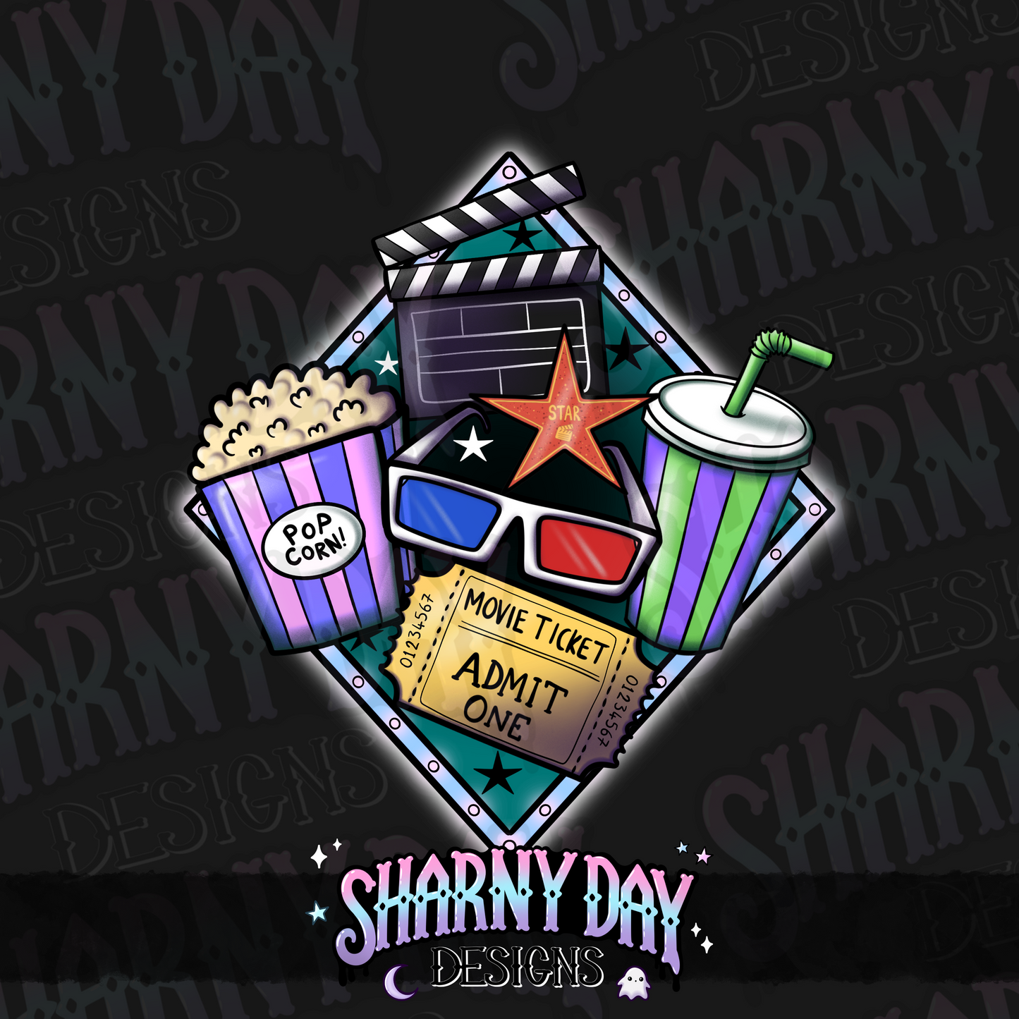 HEXTOBER - Movies non-exclusive PNG