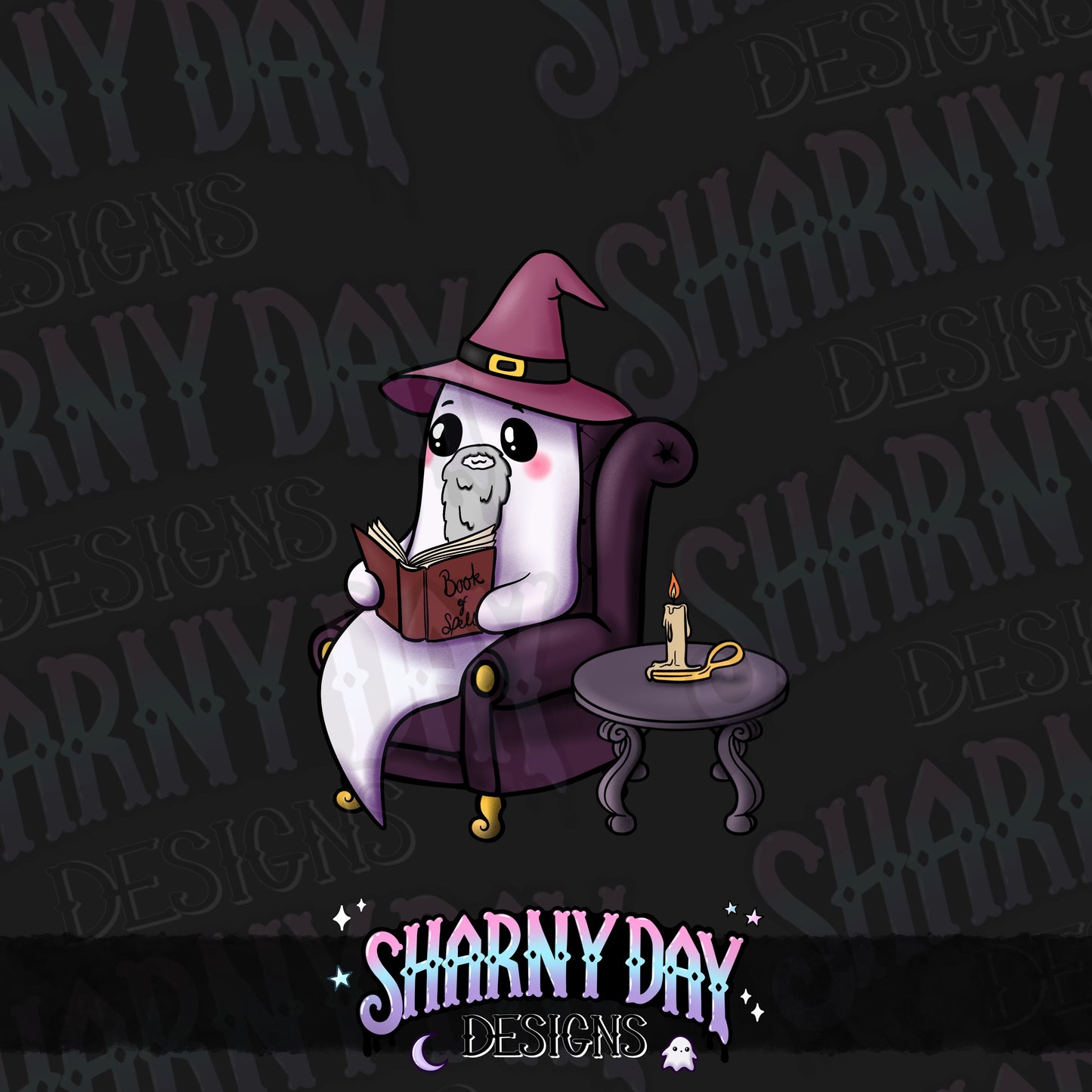 Witchy Ghosties non-exclusive PNG