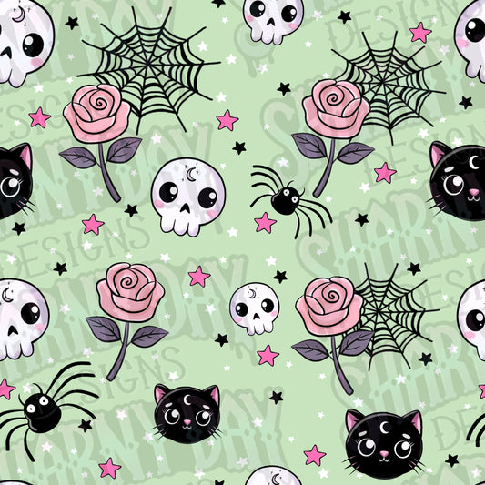 Spoopy Pastel Exclusive Seamless Pattern Design