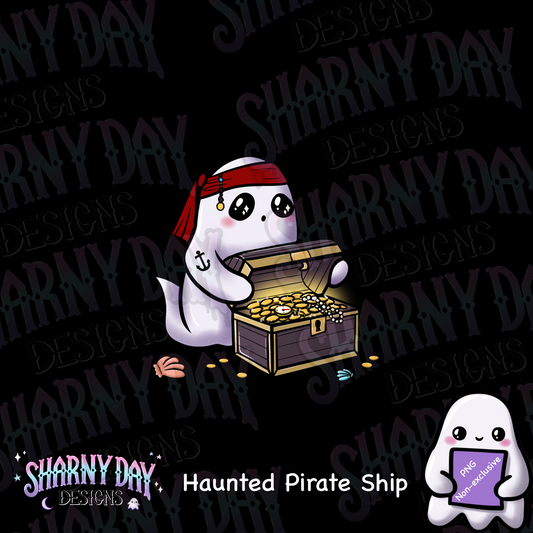 Haunted Pirate Ship non-exclusive PNG