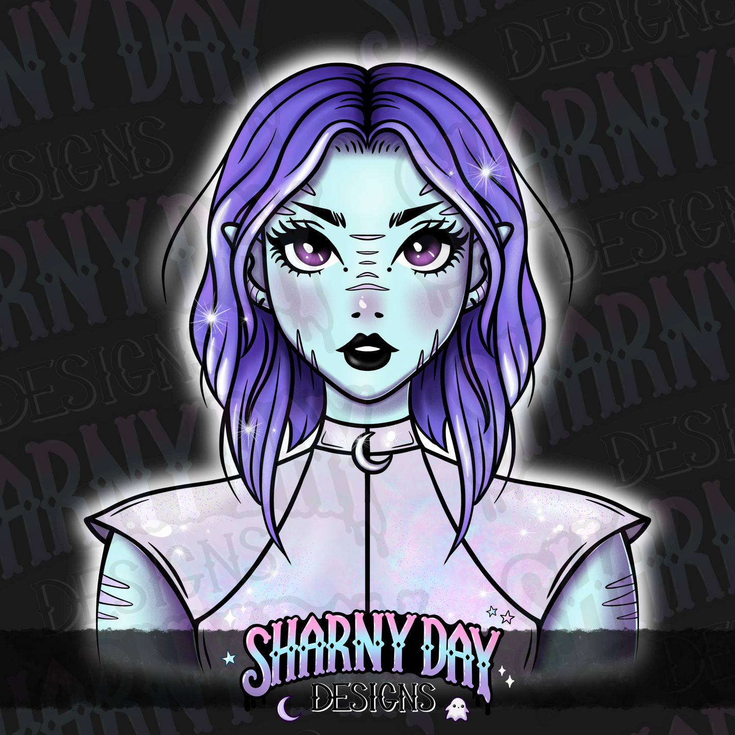 HEXTOBER - Galaxy Girl Non-exclusive PNG Bundle