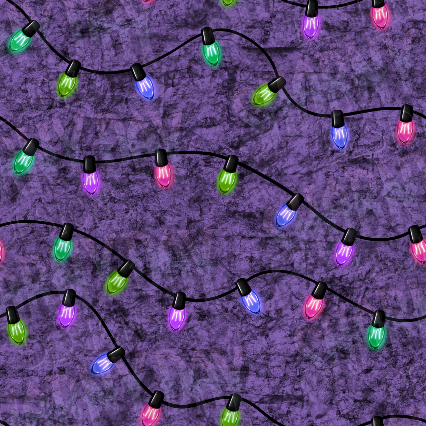 Festive Lights Co Ord non-exclusive Seamless Pattern Design