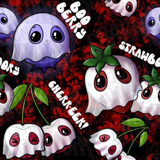 Fruity Boos Exclusive Seamless Pattern Design