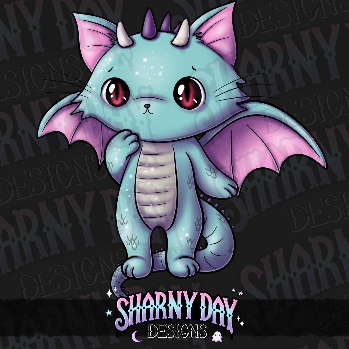 Dragon Kitty non-exclusive PNG