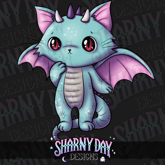 Dragon Kitty non-exclusive PNG