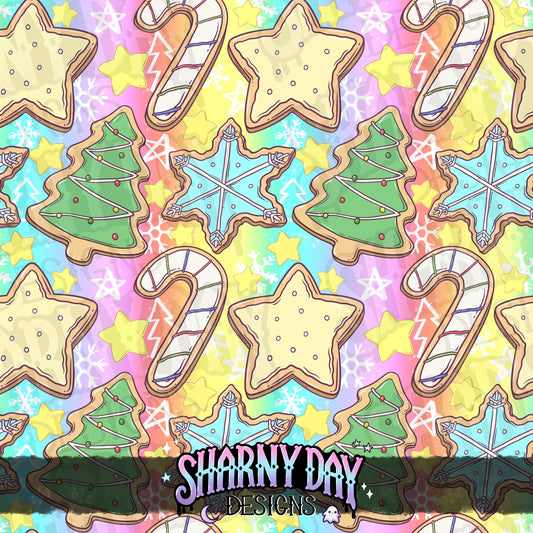 Winter Cookies Exclusive Seamless Pattern Design