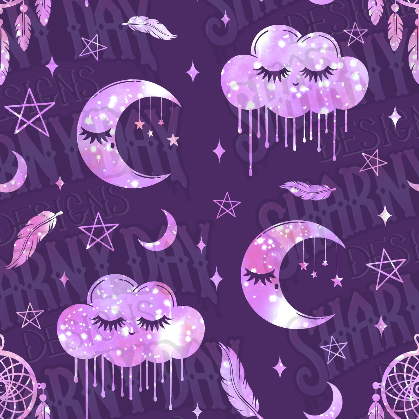 Sweet Dreams Exclusive Seamless Pattern