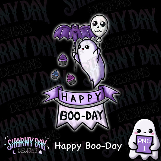 Happy Boo-Day non-exclusive PNG