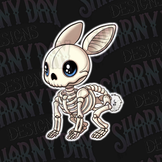 Kawaii Skelly non-exclusive PNG