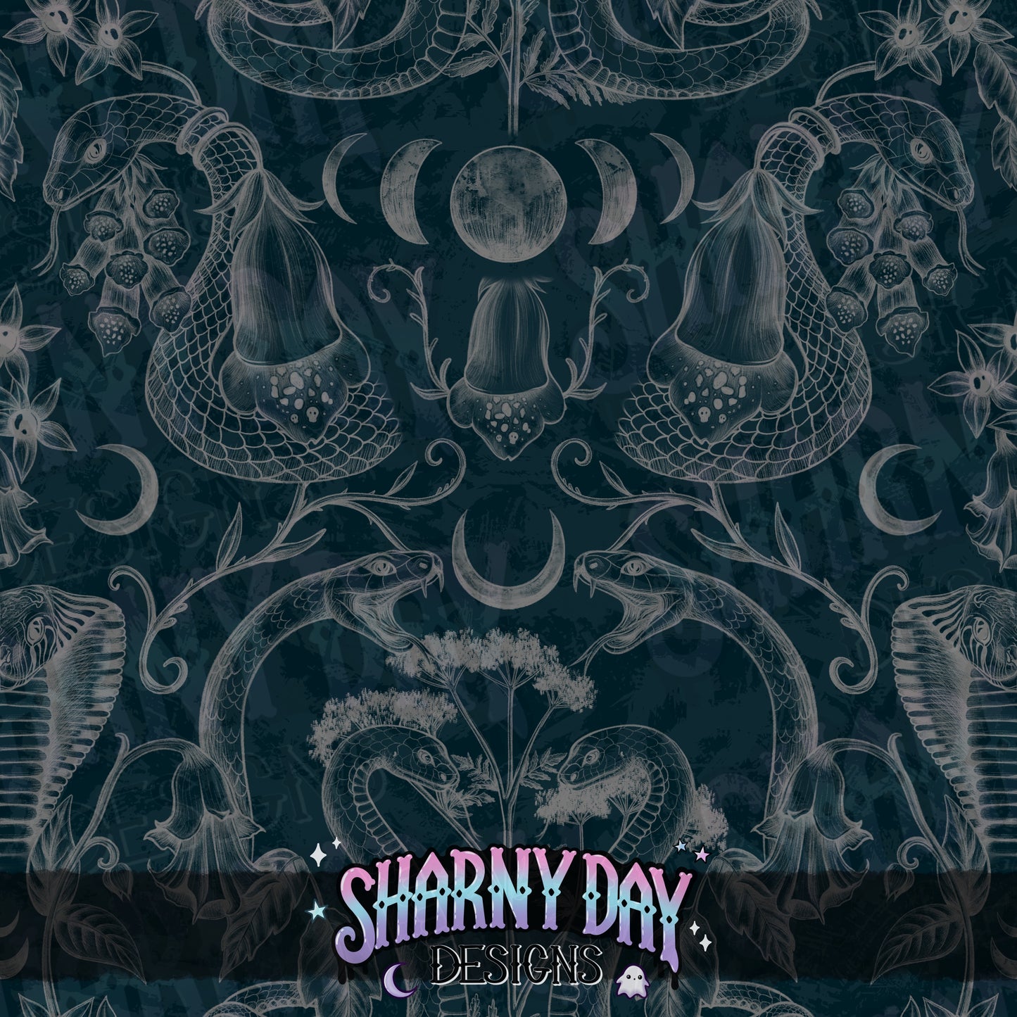 Poison Garden Limited Seamless Pattern