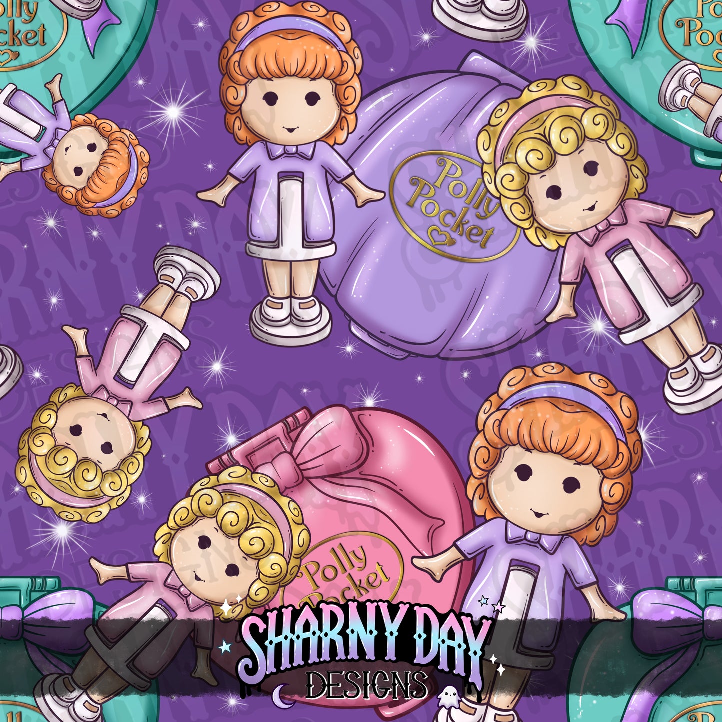 Pocket Life Dolly Limited Seamless Pattern (plus 1 non-exclusive)