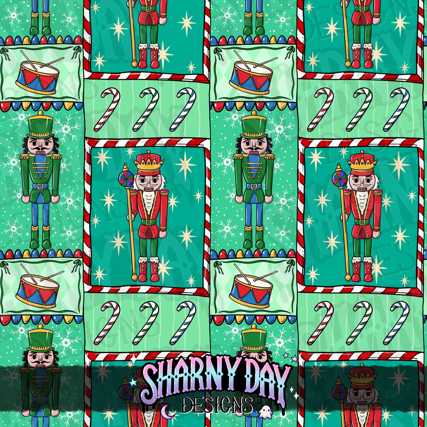 Nutcracker Limited Seamless Pattern