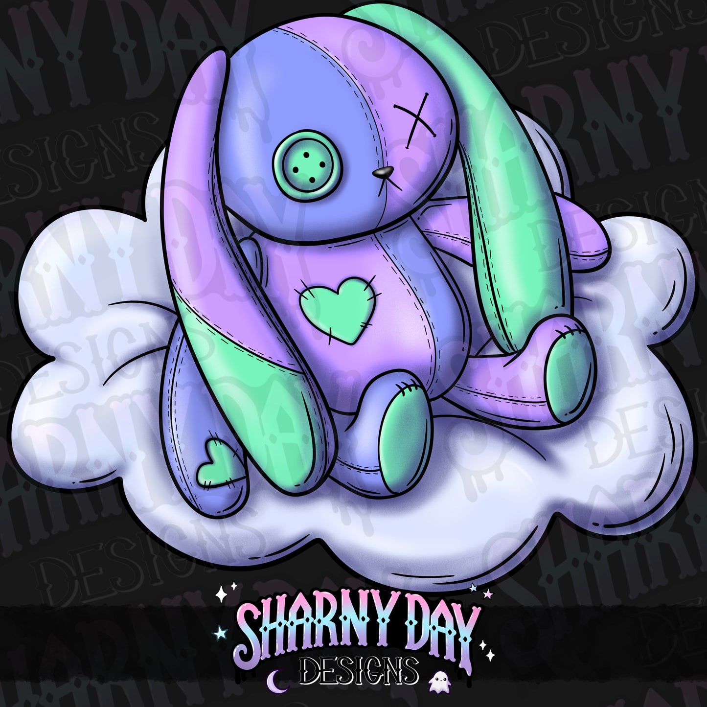 Sleepy Plushie Bunny Sub non-exclusive PNG