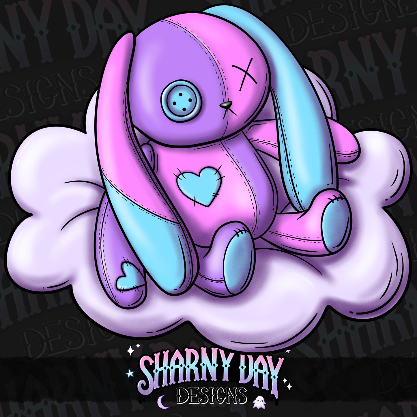 Sleepy Plushie Bunny Sub non-exclusive PNG