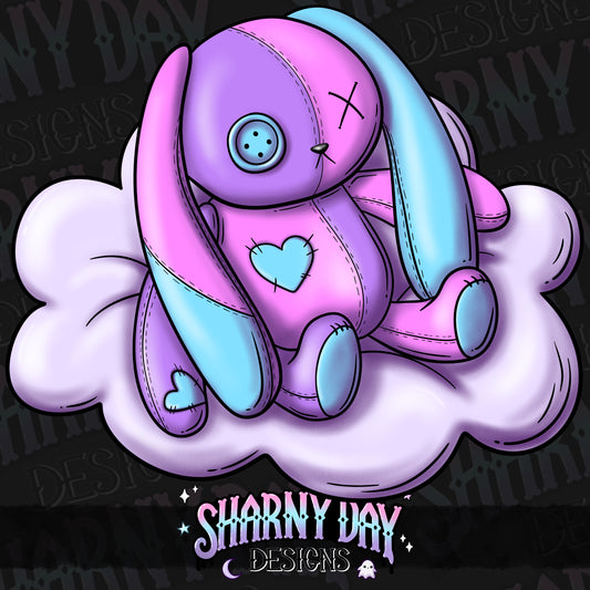 Sleepy Plushie Bunny Sub non-exclusive PNG