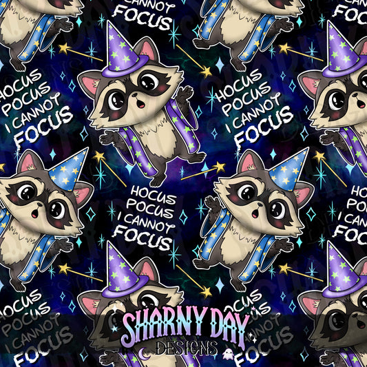 Hocus Pocus I Cannot Focus Exclusive Seamless Pattern Design