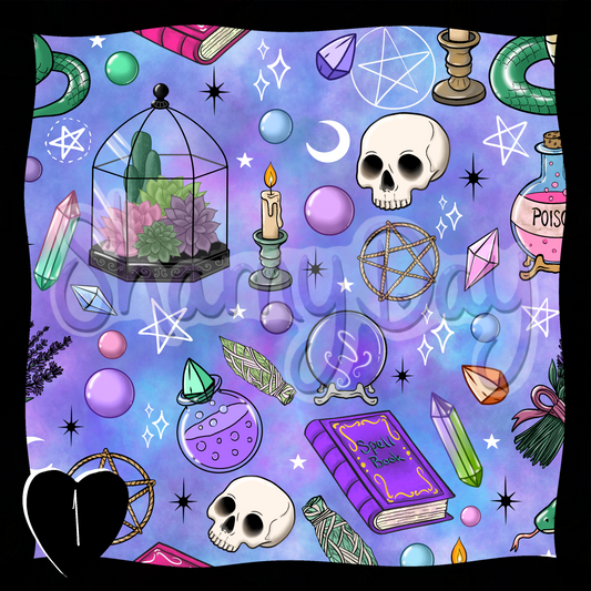 The Witch is In Exclusive Seamless Pattern