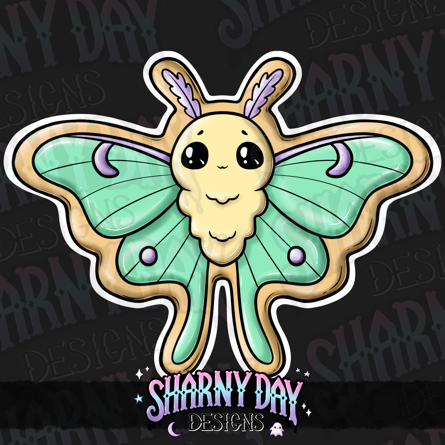 HEXTOBER - Moth Cookies non-exclusive PNG