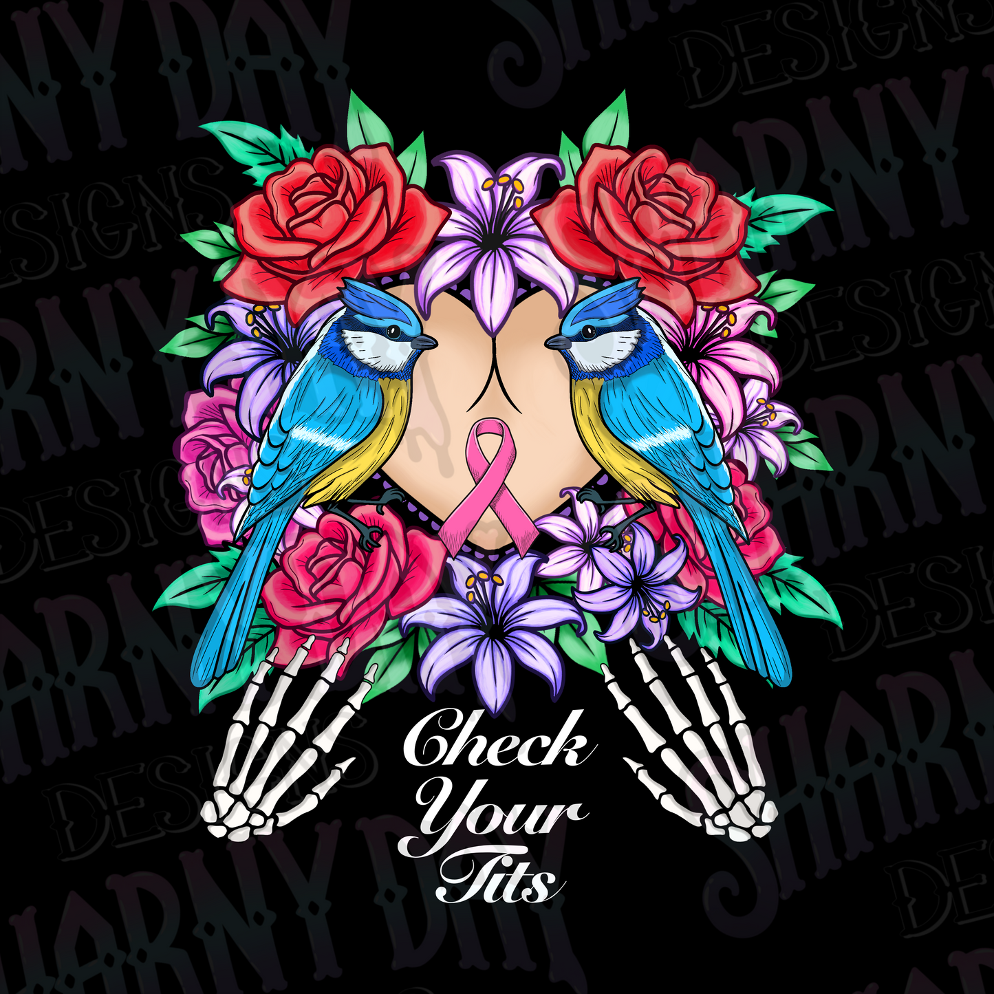Check Your Tits non-exclusive PNG