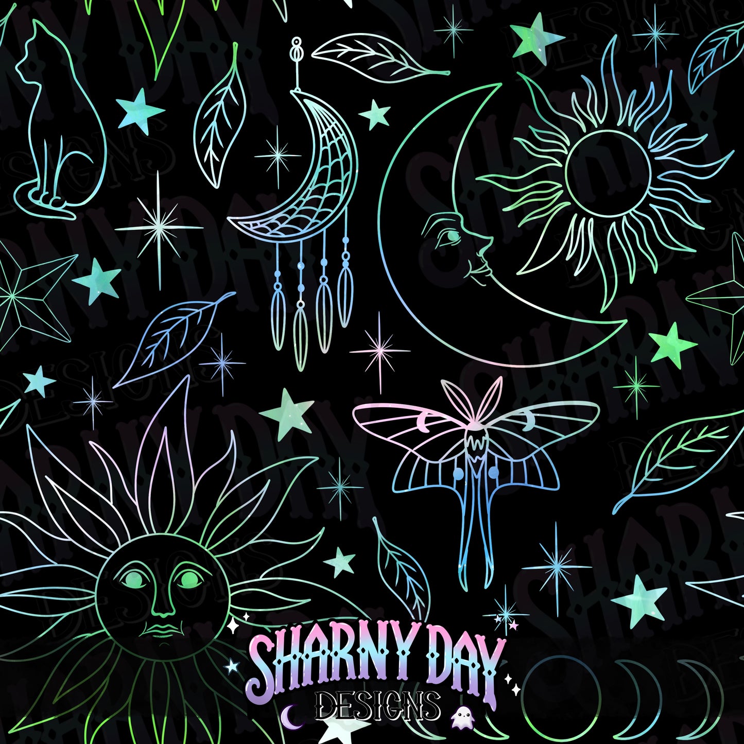 Whimsy and Wonderful non-exclusive Seamless Pattern Design