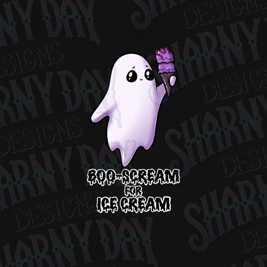 Boo-Scream for Ice Cream non-exclusive PNG