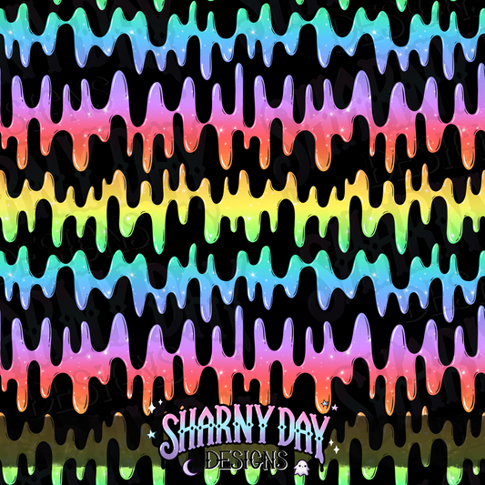 HEXTOBER - Slime (liquid) - non-exclusive Seamless Pattern Design (bundle available separately)