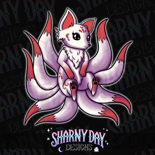 HEXTOBER - Sakura Kitsune non-exclusive PNG