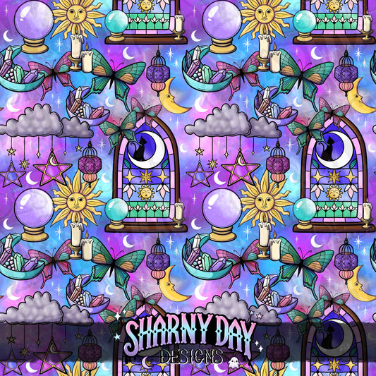 HEXTOBER - Whimsical Vibes non-exclusive Seamless Pattern Design