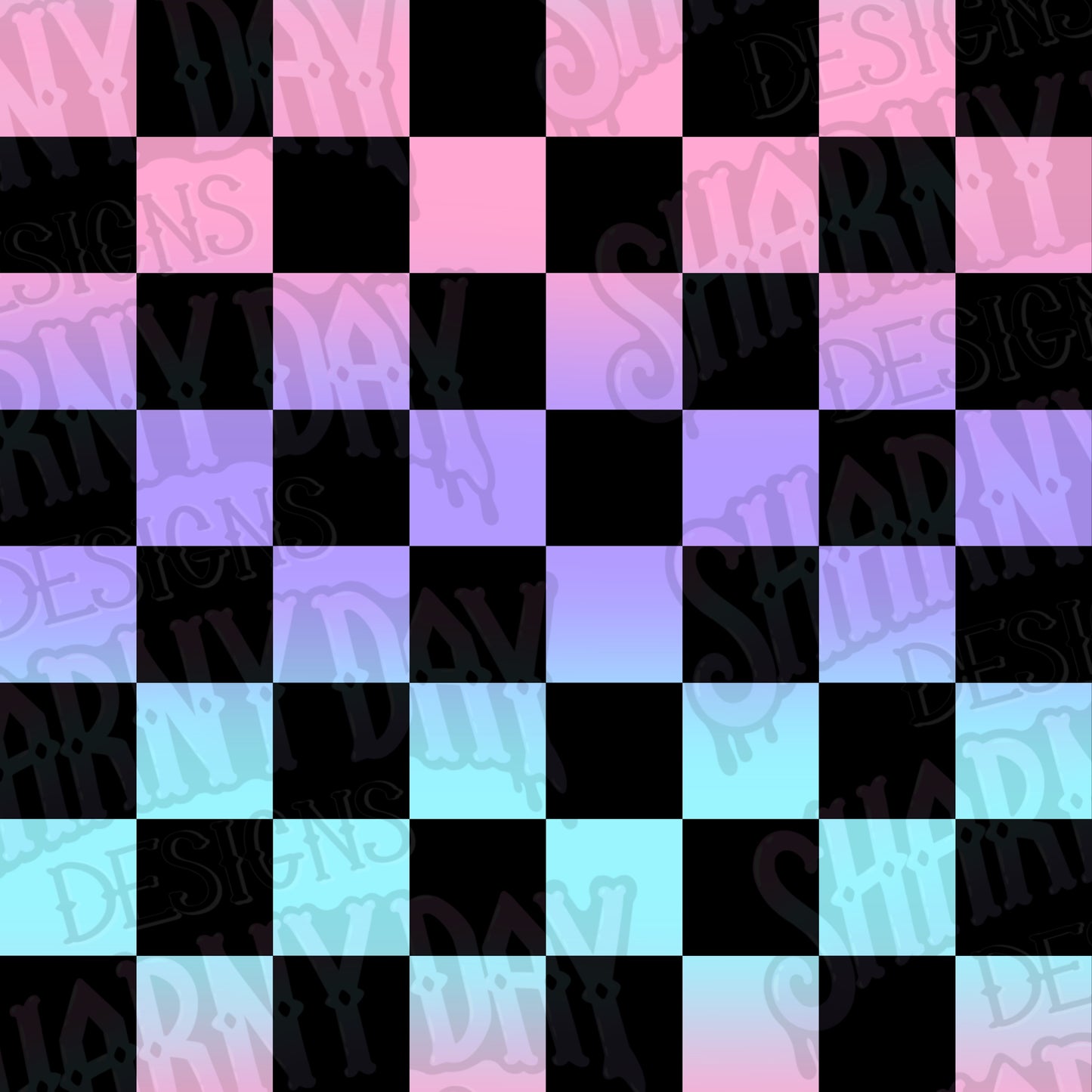 Pastel Checkered Non-exclusive Seamless Patterns Bundle of 10