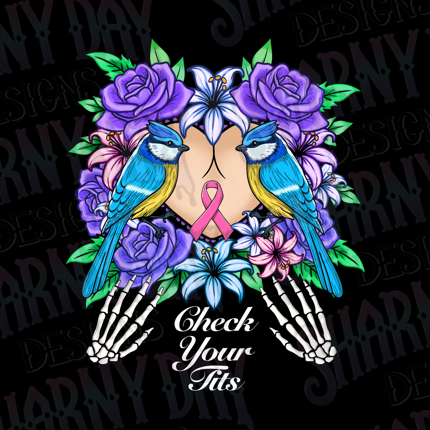 Check Your Tits non-exclusive PNG