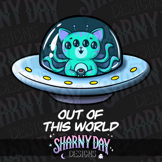 Alien Kitties non-exclusive PNG
