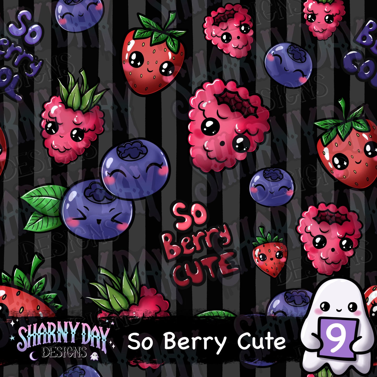 So Berry Cute Exclusive Seamless Pattern Design