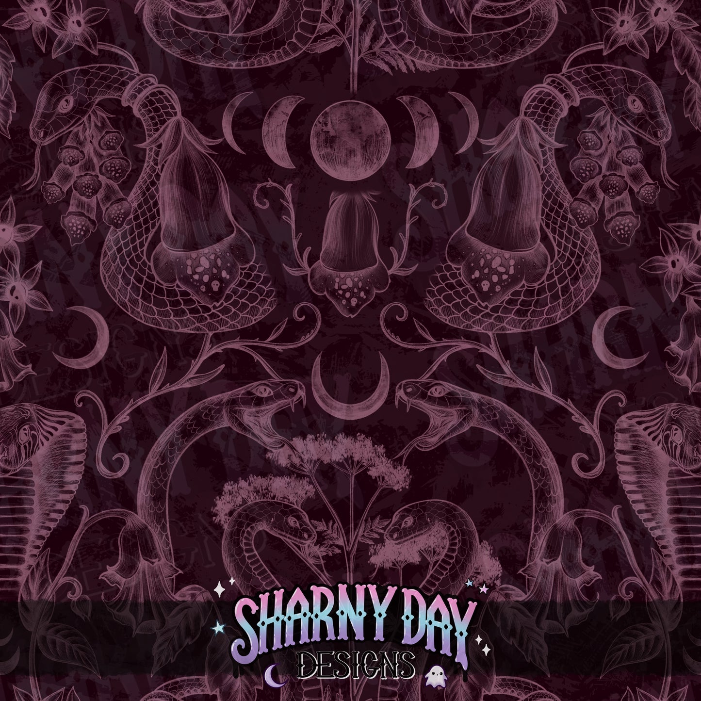 Poison Garden Limited Seamless Pattern